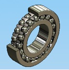 Self-Aligning Double Row Ball Bearings