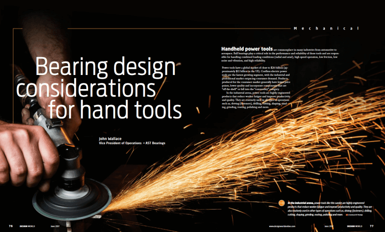 AST Featured in Design World Magazine
