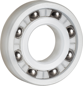 Plastic ball bearings